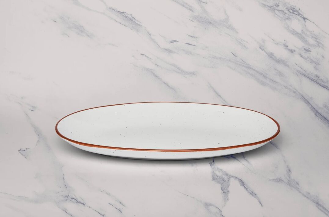 New York, Household Items, USD 247,  Porcelain Oval Plate | Vital Coupe Oval Platter, Pack Of 6