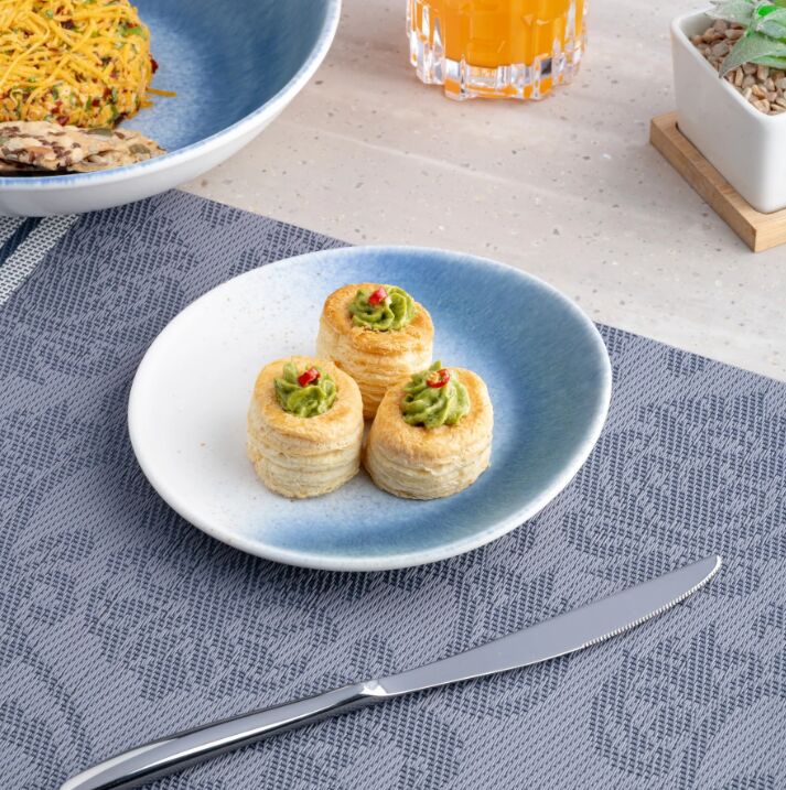 New York, Household Items, USD 219,  Porcelain Plate | Vital Coupe Elevated Plate, Set Of 12