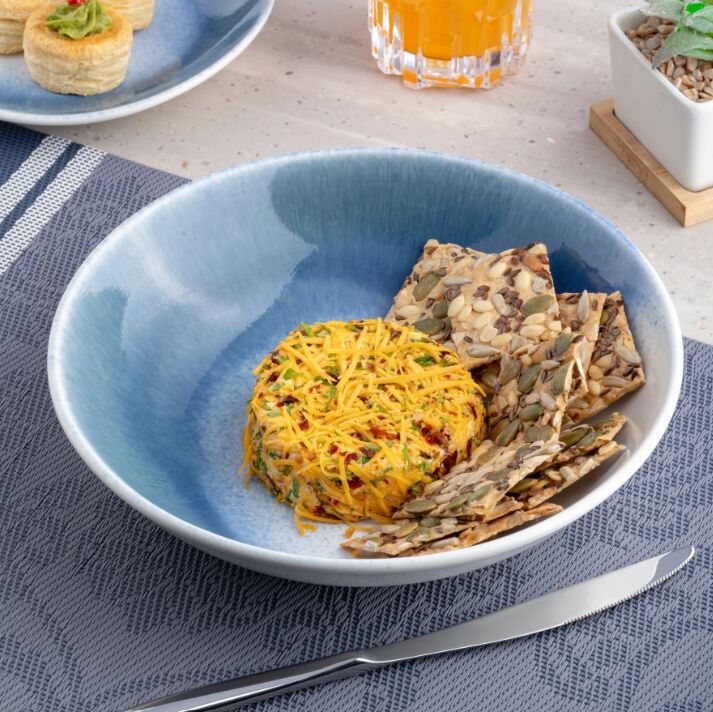 New York, Household Items, USD 164,  Porcelain Deep Plate | Vital Coupe Round Deep Plate | 6 Pcs