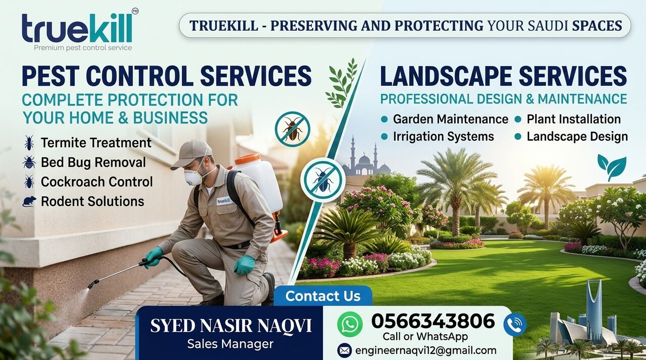 Riyadh, Farm/Garden, Premium Pest Control And Landscaping Services