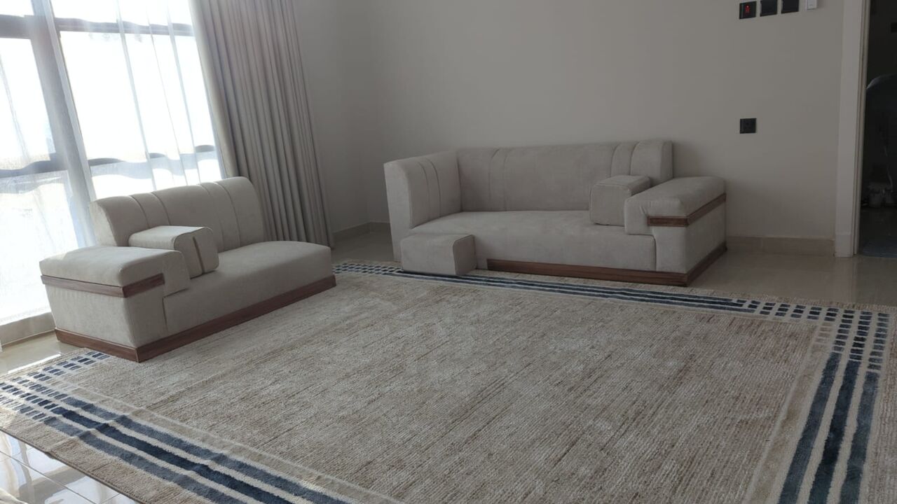 Madinah, Furniture, SAR 1150,  Like New Modern L-Shaped Sectional Sofa / Majlis &ndash; Excellent Condition