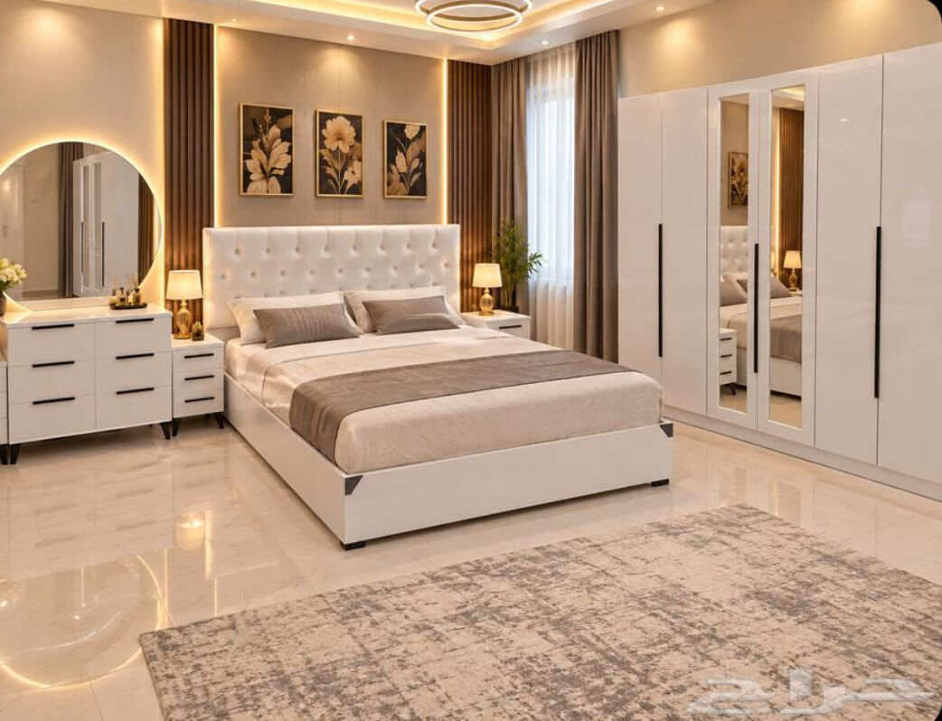 Jeddah, Furniture, SAR 8,  Spacious Bedroom Furniture Sets In Jeddah &ndash; Perfect For Oversize Comfort &lrm;