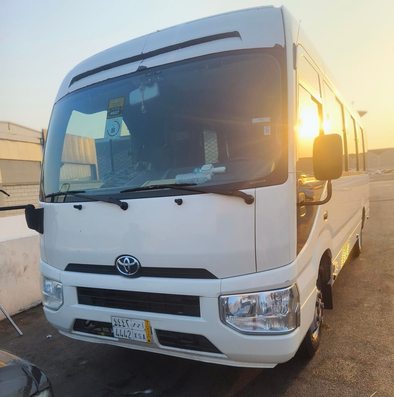 Dammam, Equipment Rental, TOYOTA COASTER BUS AVAILABLE FOR RENT WITH DRIVE