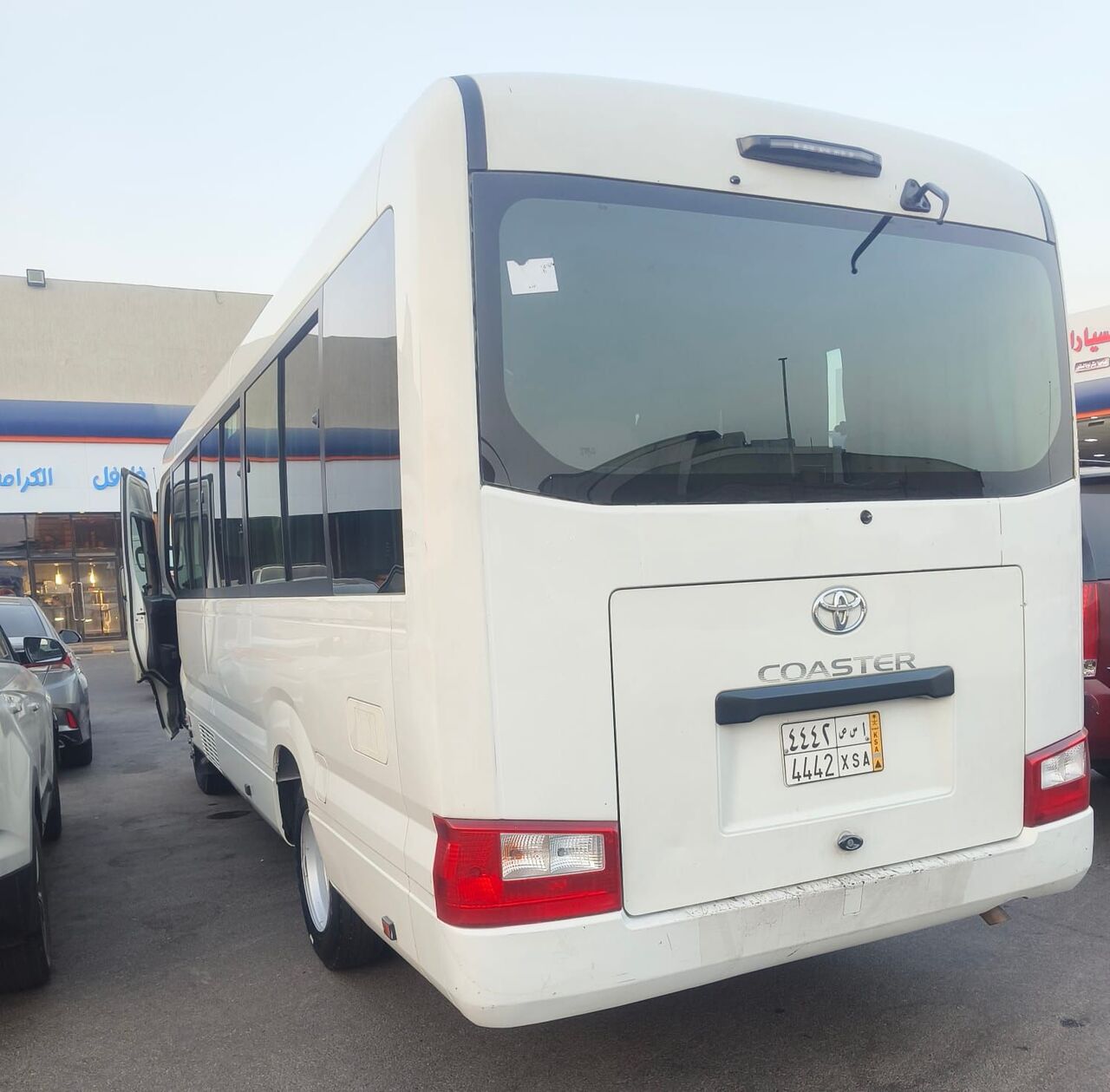 Dammam, Equipment Rental, TOYOTA COASTER BUS AVAILABLE FOR RENT WITH DRIVE