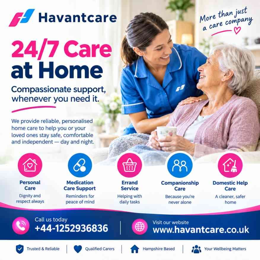 London, Health, 24/7 Care At Home For Comfort And Peace Of Mind
