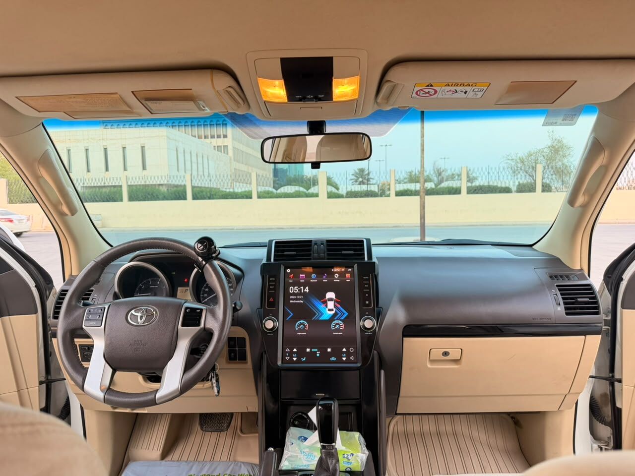 Al Murabba, Vehicles, Cars & Trucks , SAR 115000,  Toyota Land Cruiser Prado,  2017,  Automatic,  138000 KM,    (4-Cylinder) &ndash; Agency Maintained, 3M PPF, Basement Parked