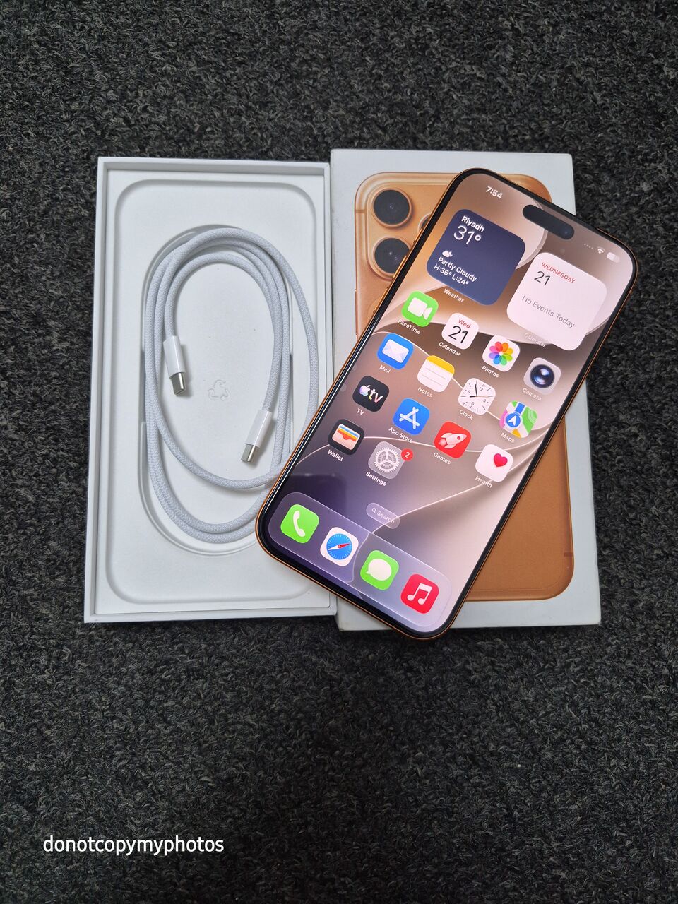 Al Rahmaniyah, Mobile Phones, SAR 4350,  IPhone 17 Pro Max 256gb Cosmic Orange