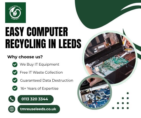 London, Computer, Easy Computer Recycling In Leeds