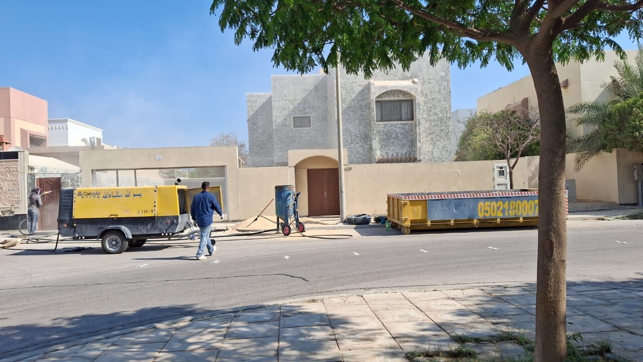 Dammam, Construction, SAND BLASTING & SPRAY COATING SERVICES