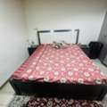 SAR 2000,  Queen Bed Set With Large Cupboard / Wardrobe (Used - Good Condition)