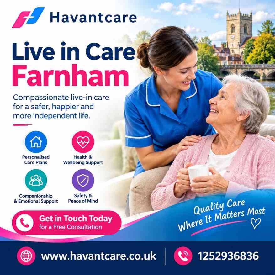 London, Health, Live In Care Farnham | Compassionate Home Care Services &ndash; Havant Care Ltd