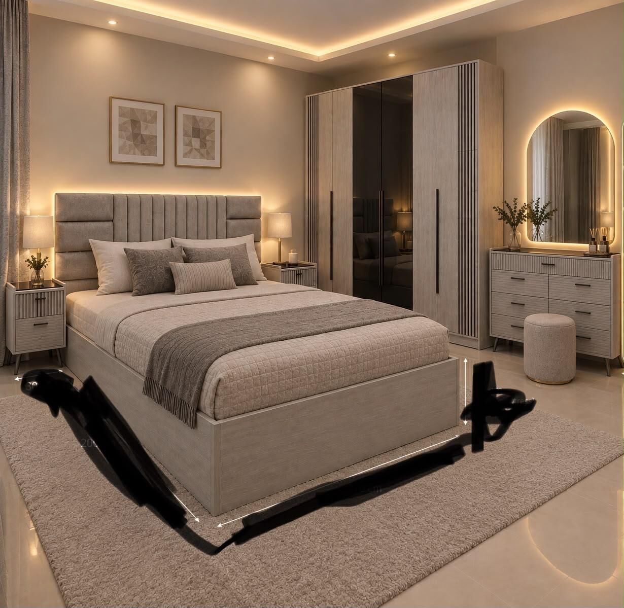 Ad Diriyah, Furniture, SAR 15,  Sale Brand New Home Furniture With Home Delivery