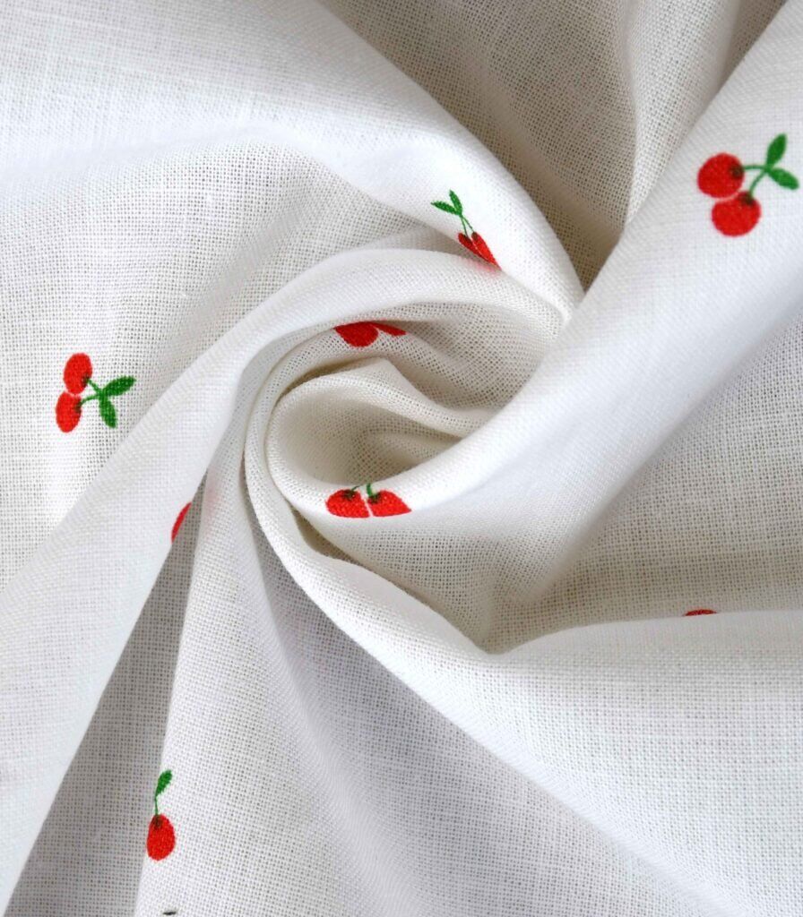 Chennai, Clothing & Accessories, INR 199,  Cherry Print Fabric Manufacturer & Supplier In Tamil Nadu - Dinesh Exports
