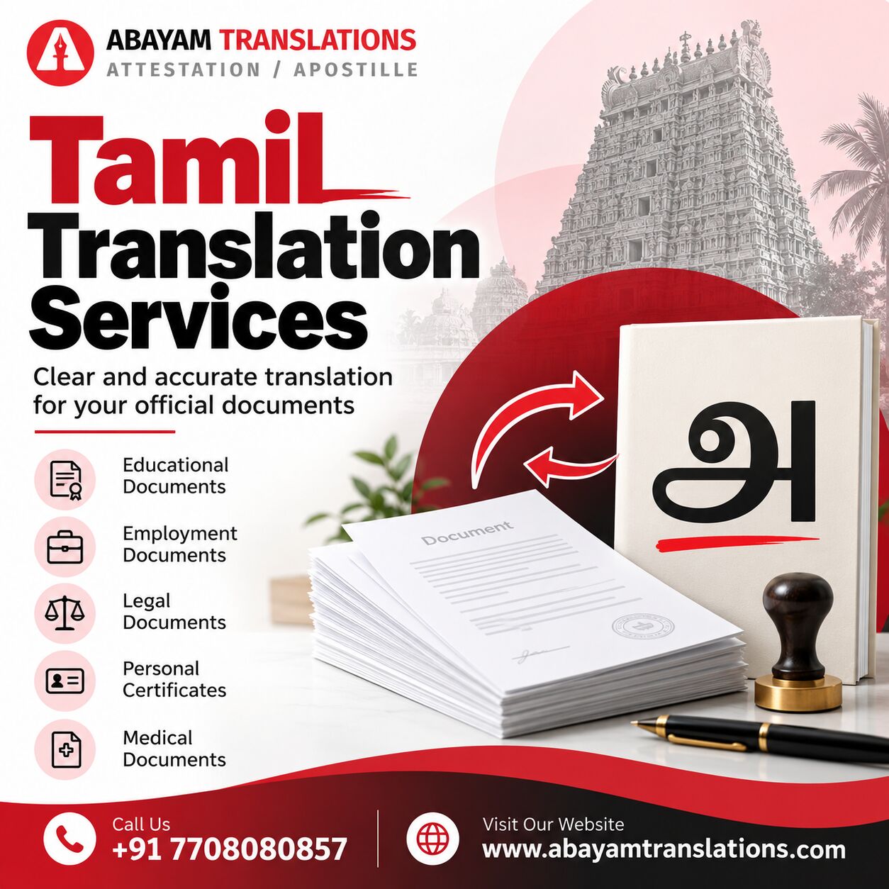 Chennai, Translation, Tamil Translation Services For Better Communication Across Languages