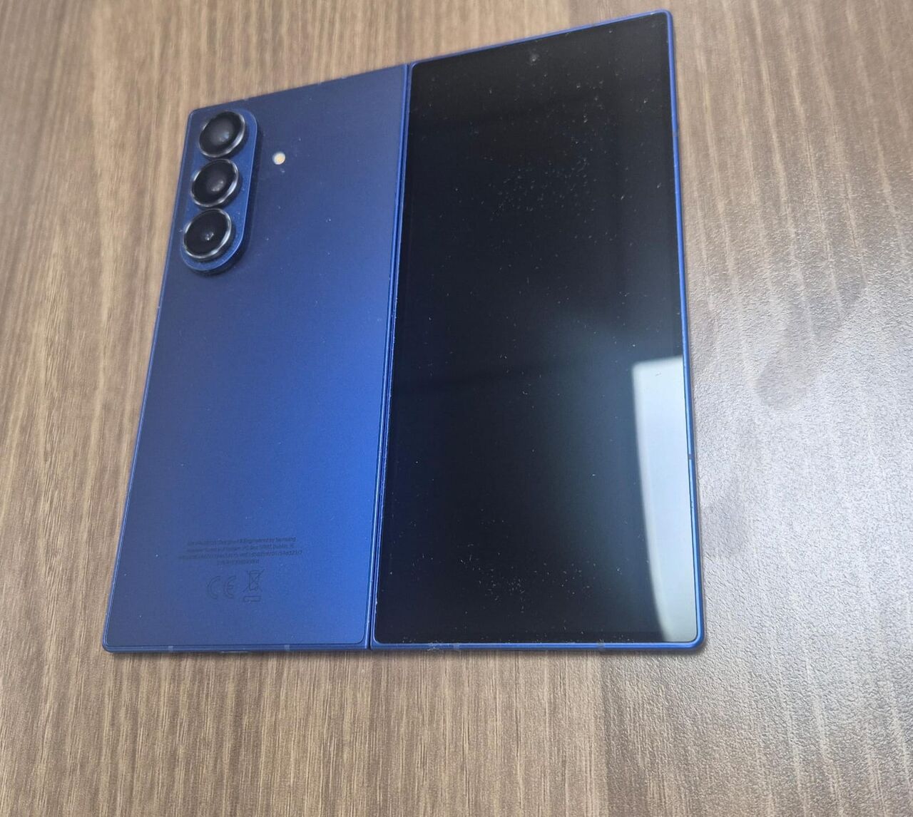 Dammam, Mobile Phones, SAR 4800,  Samsung Galaxy Fold7, 512GB, Blue- Mint Condition