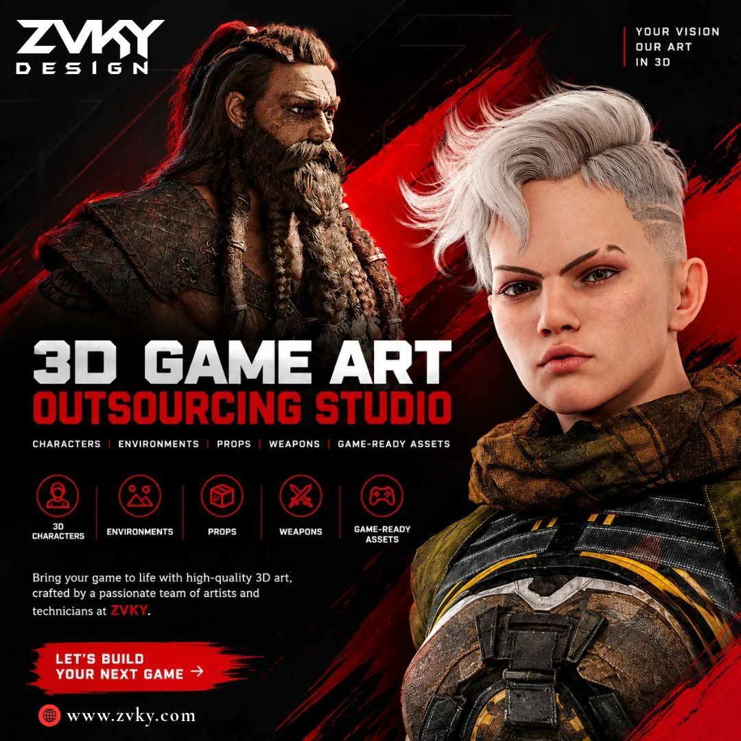 Bangalore, Software Development, 3d Game Art Outsourcing Studio | ZVKY