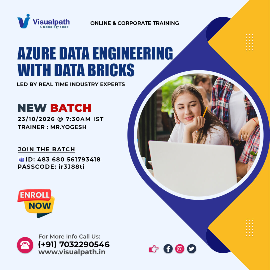 Hyderabad, Education, Azure Data Engineering And Databricks Upcoming New Batch
