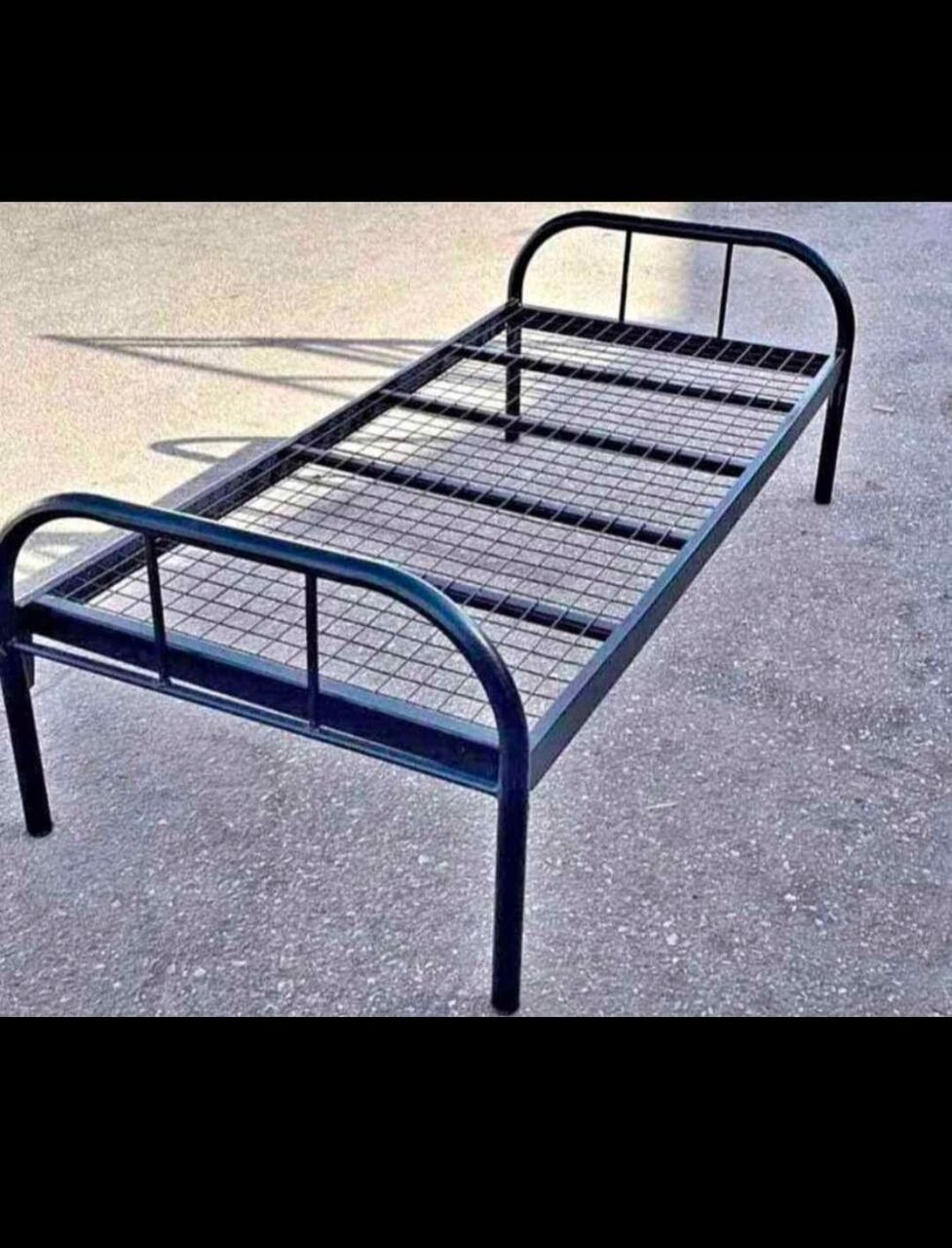 Mushrefah, Furniture, SAR 1,  Single Steel Bed And Double Steel Bed With Mattress Available