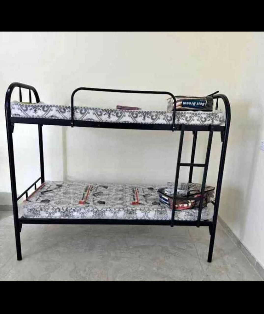 Mushrefah, Furniture, SAR 1,  Single Steel Bed And Double Steel Bed With Mattress Available