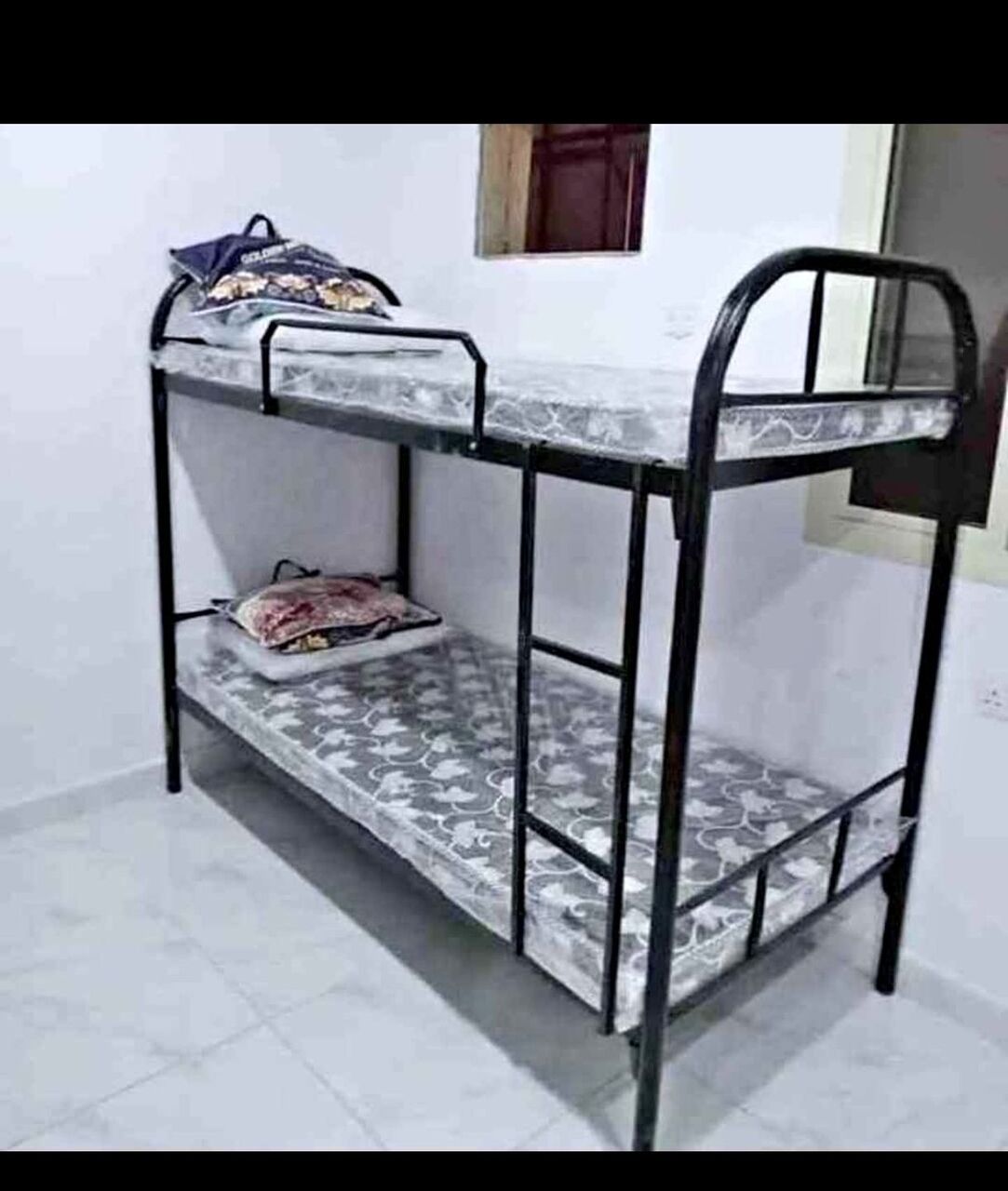 Mushrefah, Furniture, SAR 1,  Single Steel Bed And Double Steel Bed With Mattress Available