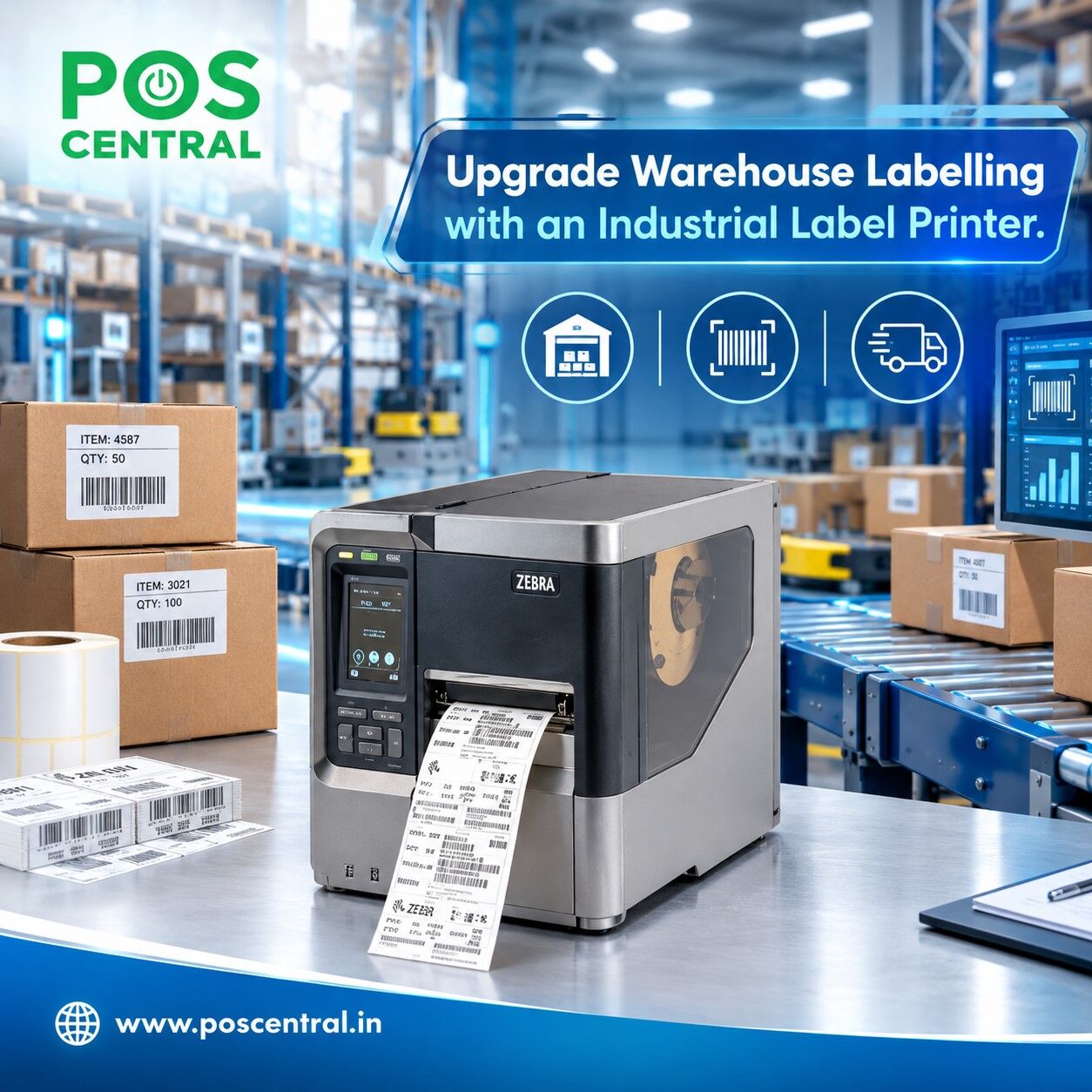 Noida, Computers, INR 45899,  Find Reliable Industrial Label Printers For Daily Use