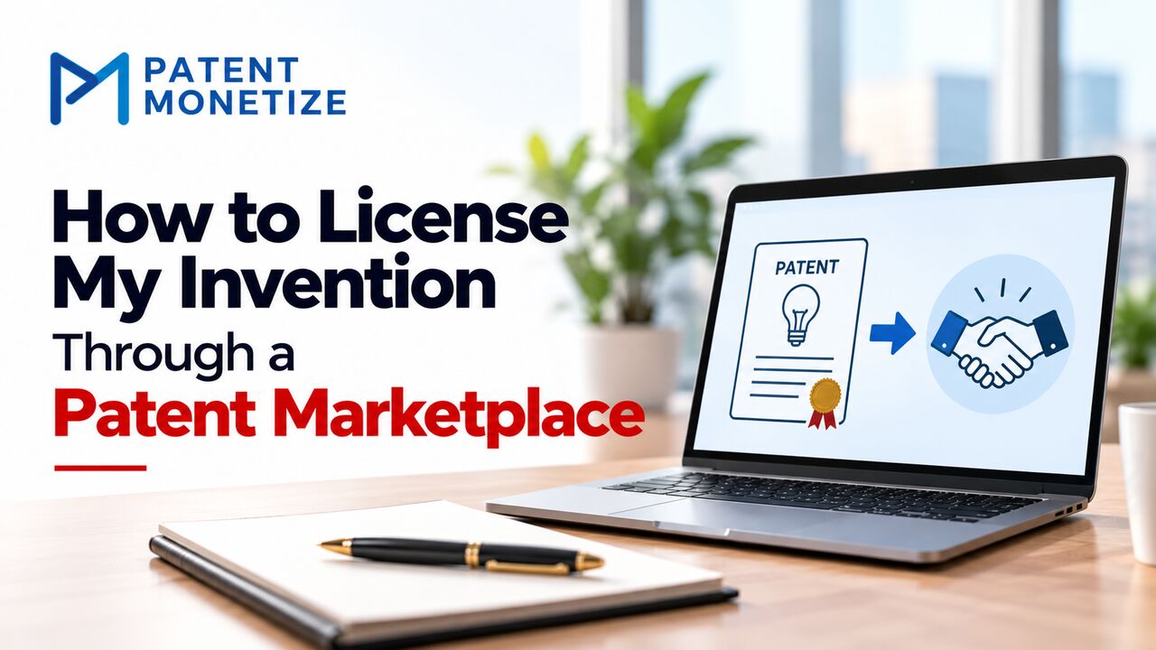 Noida, Legal, How To License My Invention Through A Patent Marketplace