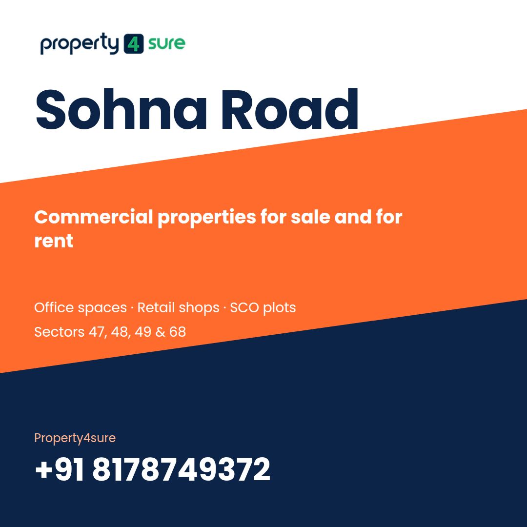 Gurgaon, Buildings, Commercial Properties On Sohna Road For Rent | Property4sure