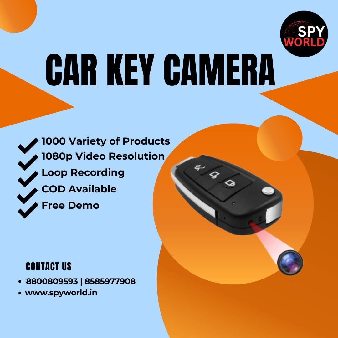 New Delhi, Electronics, INR 5999,  Hidden Camera Car Key By Spyworld &ndash; 1080p Video Recorder