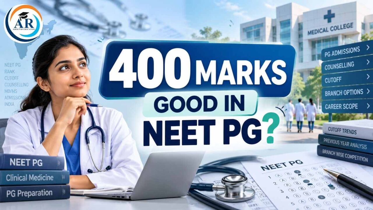 Noida, Education, 400 Marks Good In NEET PG &ndash; Explore MD/MS Admission Opportunities