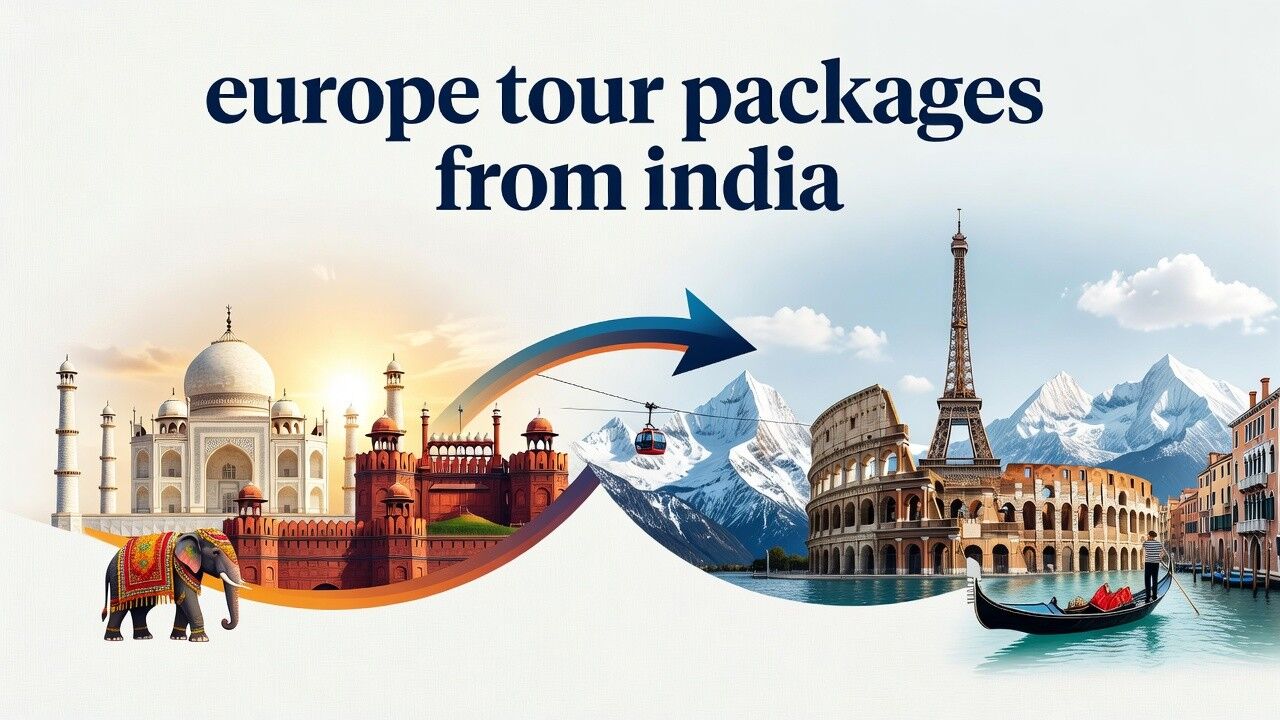 Noida, Travel, Europe Tour Packages From India With Indian Food And Jain Meal Options