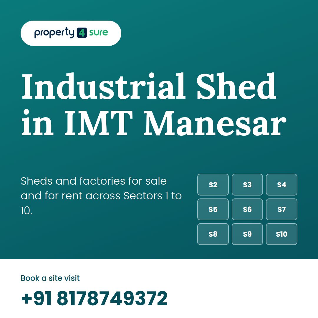 Gurgaon, Buildings, Industrial Shed For Rent In IMT Manesar | Property4sure