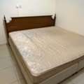 SAR 700,  Complete Bedroom Set For Sale &ndash; Bed, Mattress, Dressing Table With Mirror, Lamp & Wardrobe