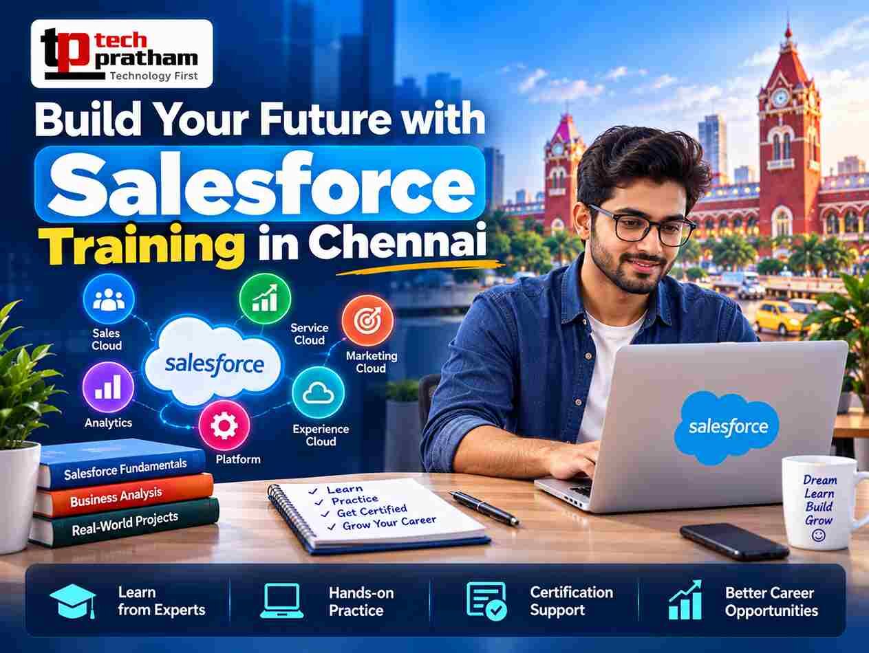 Noida, Education, Build Your Future With Salesforce Training In Chennai
