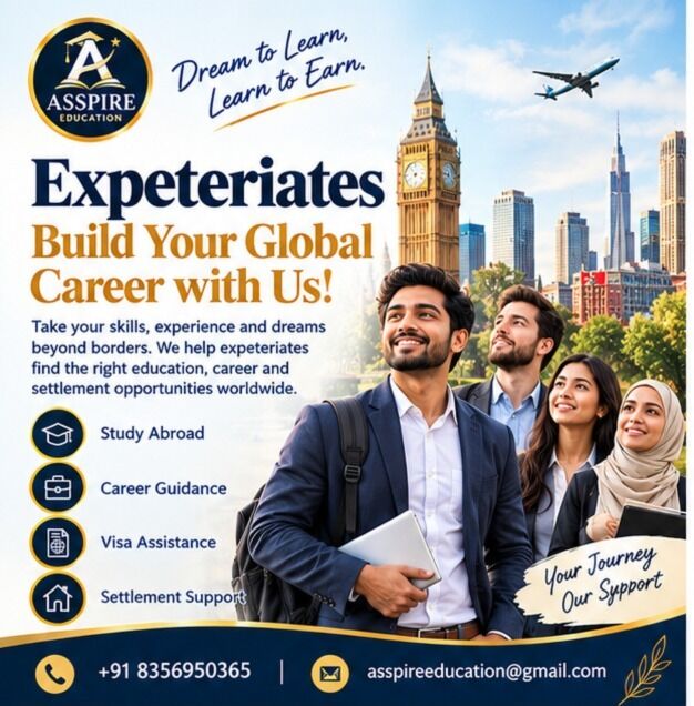 Dubai, Education, Study Abroad & Global Career Opportunities | ASSPIRE EDUCATION 🌍✈️