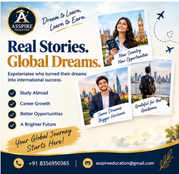 Dubai, Education, Study Abroad & Global Career Opportunities | ASSPIRE EDUCATION 🌍✈️