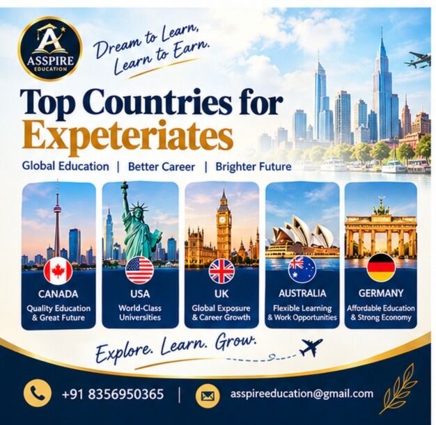 Dubai, Education, Study Abroad & Global Career Opportunities | ASSPIRE EDUCATION 🌍✈️
