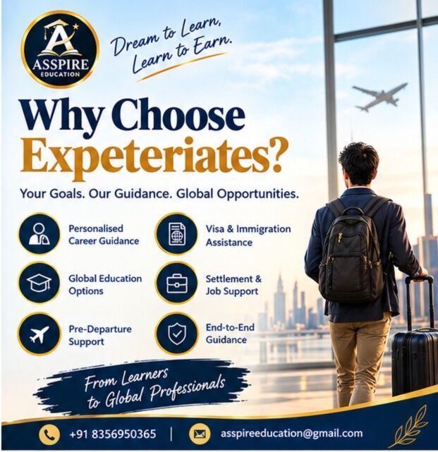 Dubai, Education, Study Abroad & Global Career Opportunities | ASSPIRE EDUCATION 🌍✈️