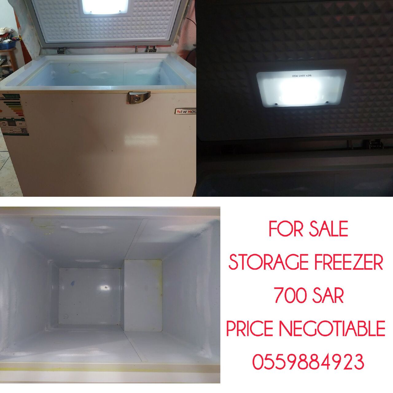 Riyadh, Appliances, SAR 700,  Storage Freezer For Sale