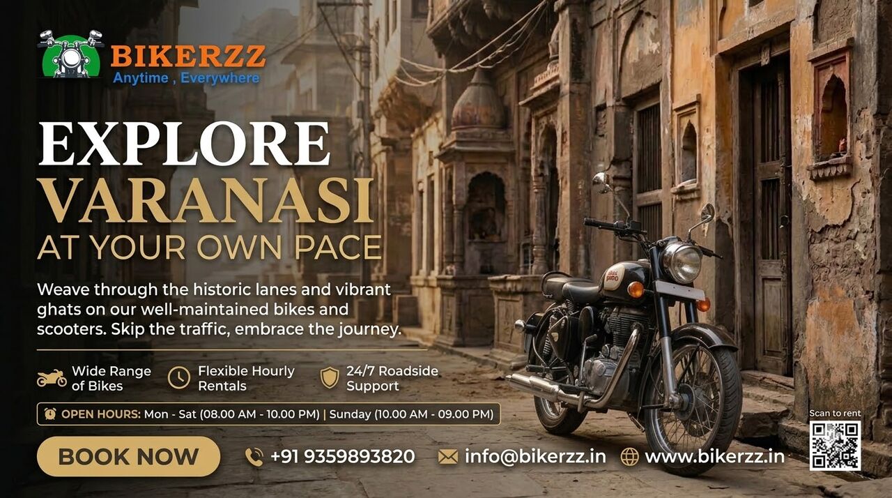 Lucknow, Automotive, E Scooty On Rent In Varanasi &ndash; Explore Temples, BHU & Sarnath