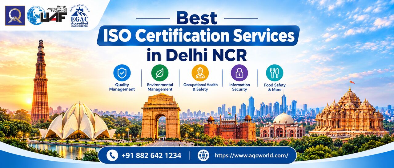 Noida, Business, Best ISO Certification Services In Delhi NCR | AQC World