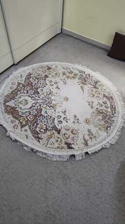 Hara, Furniture, SAR 60,  Original And Like New And Beautiful Round Designer Rug From Turkey