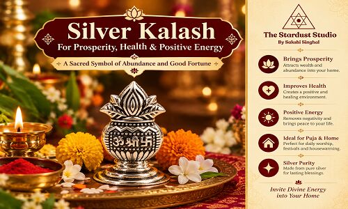 Gurgaon, Business, Shop Silver Kalash Online At Best Price | The Stardust Studio