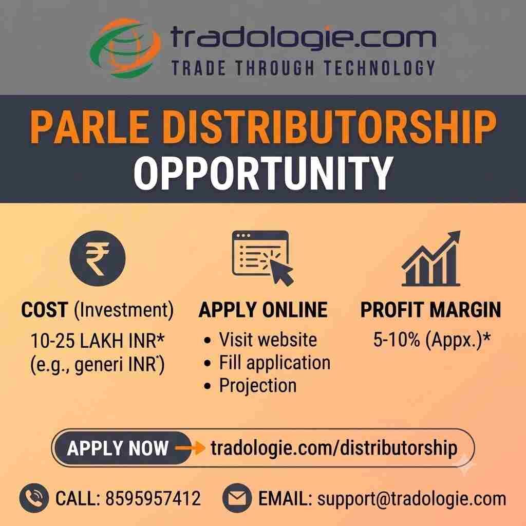 Lucknow, Food, INR 25,  Parle Distributorship Cost, Apply Online & Profit Margin