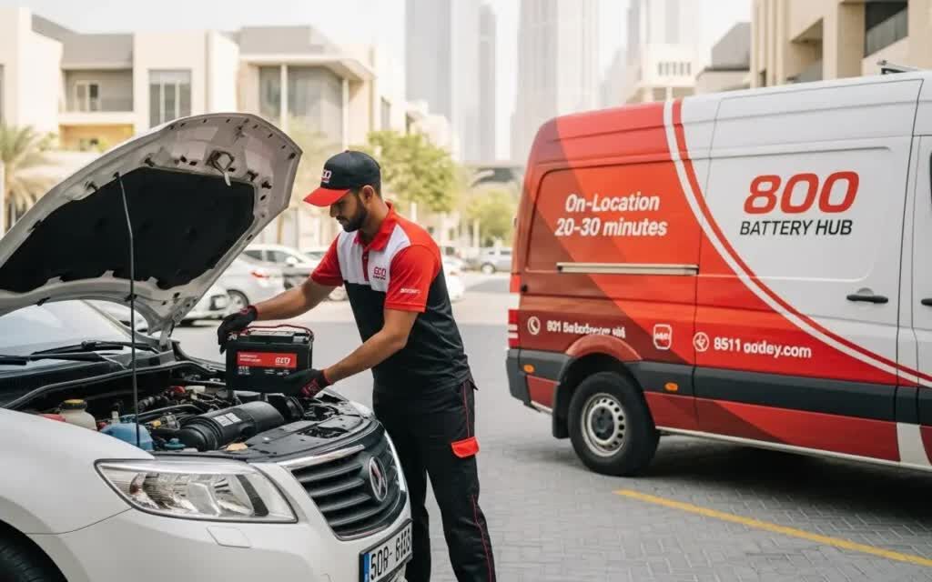 Dubai, Automotive, AED 150,  Mobile Car Battery Replacement Service,  2024,  Automatic,  ,  24/7  In Dubai
