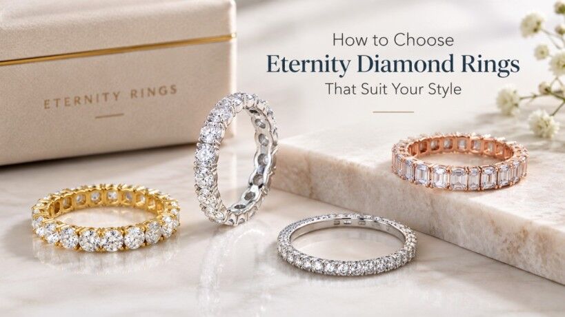 New Delhi, Jewelry, Eternity Diamond Rings For Every Style | Embrace Diamond