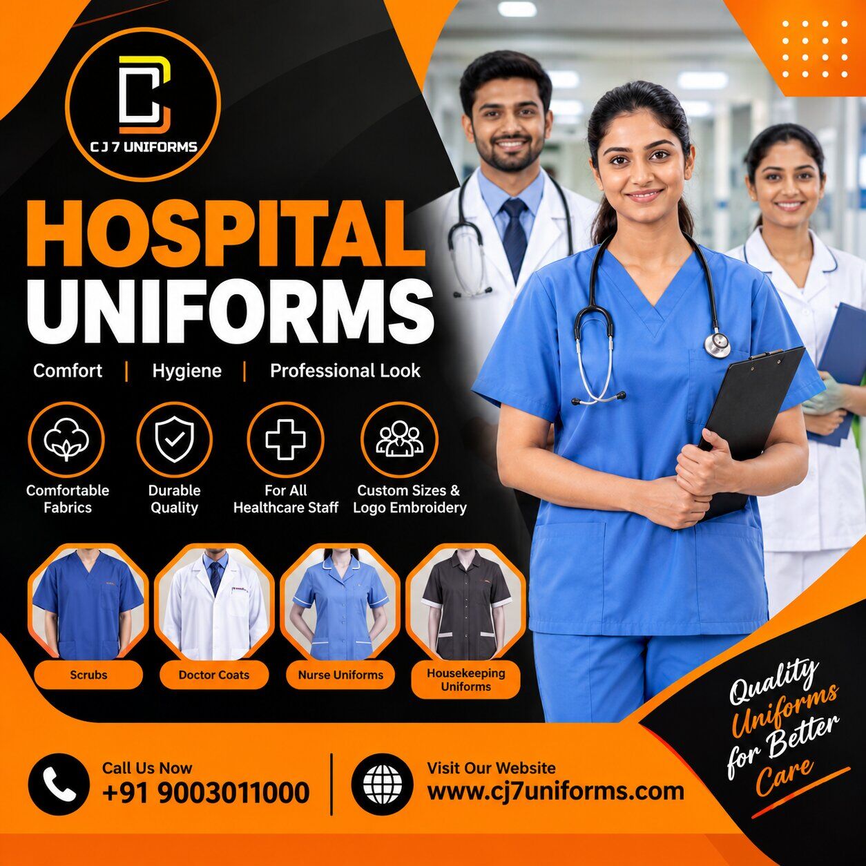 Chennai, Clothing & Accessories, INR 500,  Buy Hospital Uniforms In Chennai