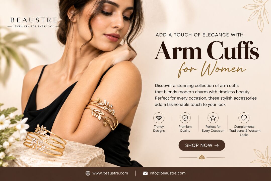 New Delhi, Jewelry, INR 599,  Buy Stylish Arm Cuffs For Women Online In India