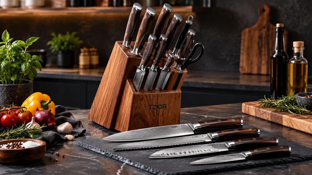 London, Household Items, GBP 95,  Premium 5-Piece Handmade Kitchen Knife Set - Mirror Polish Professional Chef Knives