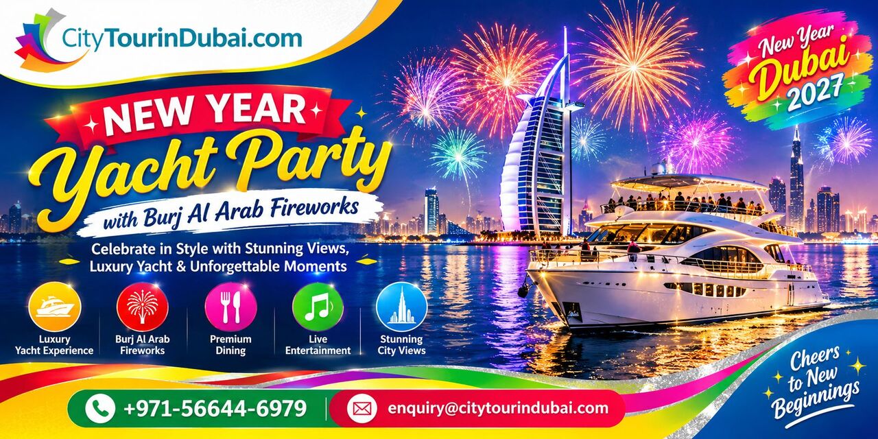 Dubai, Travel, Create Lasting Memories At A New Year Yacht Party