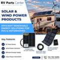 USD 500,  RV Solar & Wind Power Products For Travel Trailer Owners